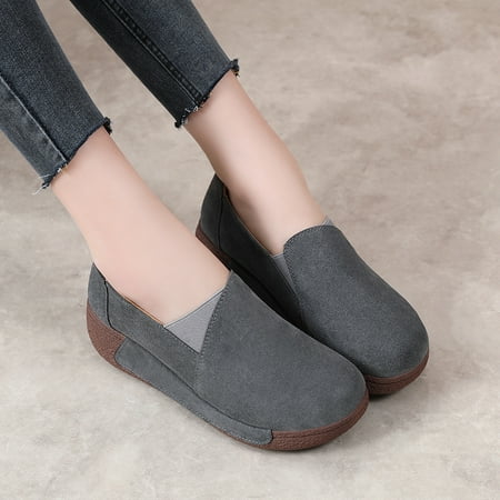 Women‘s Platform Slip On Loafers Solid Color Comfortable Non Slip Shoes Casual Walking Shoes
Women‘s Platform Slip On Loafers Solid Color Comfortable Non Slip Shoes Casual Walking Shoes