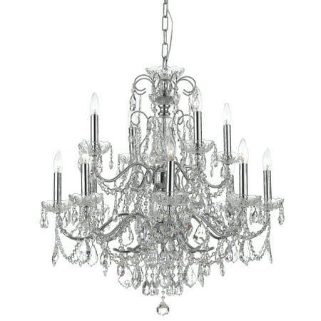 Crystorama Lighting Group 3228-Cl-I Imperial 12 Light 29-1/2 Wide Chandelier - Chrome
Crystorama Lighting Group 3228-Cl-I Imperial 12 Light 29-1/2 Wide Chandelier - Chrome