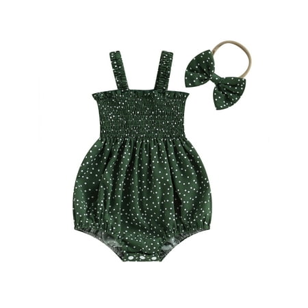 Licupiee Baby Girl Romper Newborn Sleevless One-Pieces Bodysuit Cute Summer Infant Clothes Jumpsuit with Headband Outfit Set
Licupiee Baby Girl Romper Newborn Sleevless One-Pieces Bodysuit Cute Summer Infant Clothes Jumpsuit with Headband Outfit Set