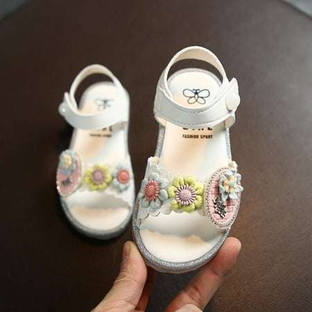 Baby Kids Cute Sandals Toddler Shoes Girls Princess Floral Beach Soft Baby Shoes White 29
Baby Kids Cute Sandals Toddler Shoes Girls Princess Floral Beach Soft Baby Shoes White 29