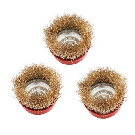 3PCS/Set Steel Wire Wheel Cup Brush Polishing for Grinder Rotating Tool for Rust Polishing Wire Cup Brush Crimped Wire Cup Wheel
3PCS/Set Steel Wire Wheel Cup Brush Polishing for Grinder Rotating Tool for Rust Polishing Wire Cup Brush Crimped Wire Cup Wheel