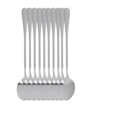 10pcs Stainless Steel Spoons Creative Long Handle Cutlery Stirring Coffee Dessert Spoon Coffee Milk Powder Ice Spoon
10pcs Stainless Steel Spoons Creative Long Handle Cutlery Stirring Coffee Dessert Spoon Coffee Milk Powder Ice Spoon