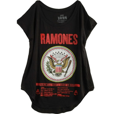 Ramones Farewell Tour Junior Top Black