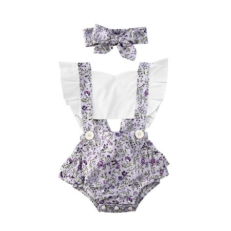 jaweiw Newborn Baby Girl Floral Romper Bodysuit Ruffle Sleeve One-Piece Jumpsuit Size 0 6 12 18 24 Months Summer Clothes
jaweiw Newborn Baby Girl Floral Romper Bodysuit Ruffle Sleeve One-Piece Jumpsuit Size 0 6 12 18 24 Months Summer Clothes