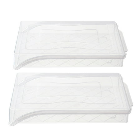 2pc Household Dumplings Storage Rack Simple Dumpling Holder Non-Stick Dumplings Curtain Food Tray for Home Kitchen