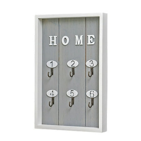 Yoone Fashion Wooden Key Holder Hooks Hanger Storage Box Home Living Room Wall Decor
Yoone Fashion Wooden Key Holder Hooks Hanger Storage Box Home Living Room Wall Decor