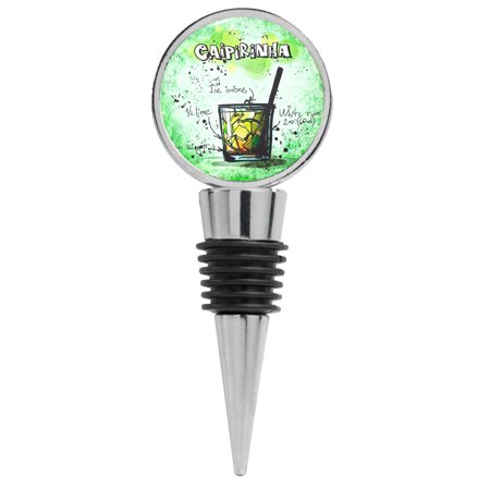 Caipirinha Drink Illustration Wine Stopper