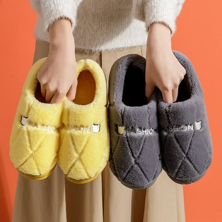 Gubotare Men s Slippers Men s Slip on Fuzzy House Slippers Memory Foam Slippers Scuff Outdoor Indoor Warm Plush Bedroom Shoes with Faux Fur Lining Gray 9.5
Gubotare Men s Slippers Men s Slip on Fuzzy House Slippers Memory Foam Slippers Scuff Outdoor Indoor Warm Plush Bedroom Shoes with Faux Fur Lining Gray 9.5