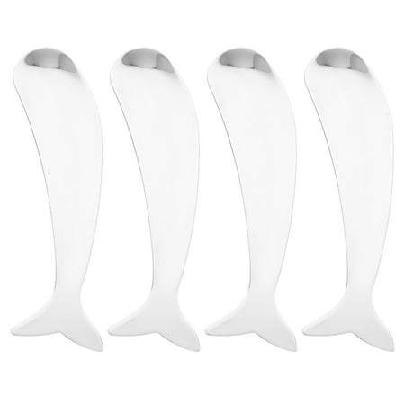 4 Pcs Korean-style Stainless Steel Round Spoons Lovely Animal-shaped Spoons (Silver)
4 Pcs Korean-style Stainless Steel Round Spoons Lovely Animal-shaped Spoons (Silver)
