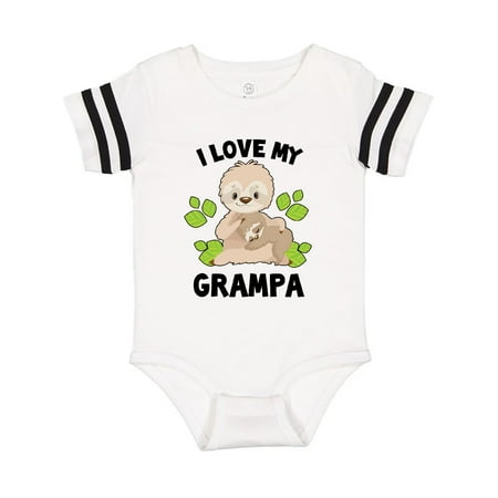Inktastic Cute Sloth I Love My Grampa with Green Leaves Gift Baby Boy or Baby Girl Bodysuit
Inktastic Cute Sloth I Love My Grampa with Green Leaves Gift Baby Boy or Baby Girl Bodysuit