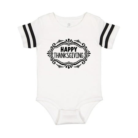 Inktastic Happy Thanksgiving with Decorative Border Gift Baby Boy or Baby Girl Bodysuit
Inktastic Happy Thanksgiving with Decorative Border Gift Baby Boy or Baby Girl Bodysuit