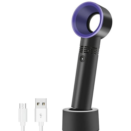 Bladeless Handheld Fan Mini Portable Fan USB Desk Fan Personal Fan with USB Rechargeable Battery Operated 3-6 Working Hours 3 Speeds for Kids Baby Travel Camping Office Room-Black
Bladeless Handheld Fan Mini Portable Fan USB Desk Fan Personal Fan with USB Rechargeable Battery Operated 3-6 Working Hours 3 Speeds for Kids Baby Travel Camping Office Room-Black