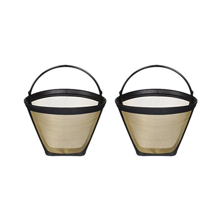 Fits Cuisinart CPC-5200PC Coffee Machines Gold Tone Filter (2 Pack)