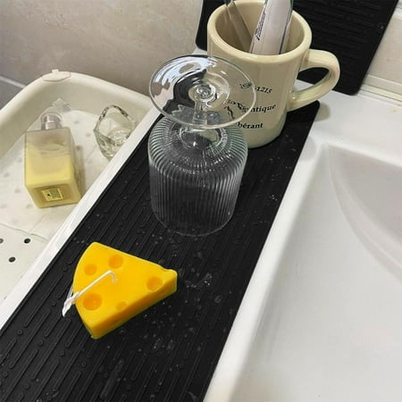 Silicone Dish Drying Mat 3 Sizes Optional Easy Clean for Kitchen Counter Sink Drain Mats
Silicone Dish Drying Mat 3 Sizes Optional Easy Clean for Kitchen Counter Sink Drain Mats