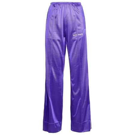 PALM ANGELS Woman Pantalone Sportivo In Poliestere Viola