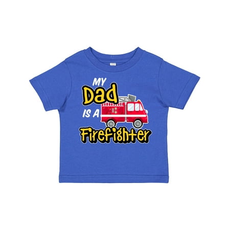 Inktastic My Dad is a Firefighter with Fire Truck Gift Toddler Boy or Toddler Girl T-Shirt
Inktastic My Dad is a Firefighter with Fire Truck Gift Toddler Boy or Toddler Girl T-Shirt