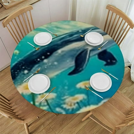 Orinice Whale Daisies Blue Sky Round Tablecloth 100% Polyester Stain-Resistant Washable Indoor Outdoor Restaurants Weddings Parties Outdoor Fitted Tablecloth 46 -50
Orinice Whale Daisies Blue Sky Round Tablecloth 100% Polyester Stain-Resistant Washable Indoor Outdoor Restaurants Weddings Parties Outdoor Fitted Tablecloth 46 -50