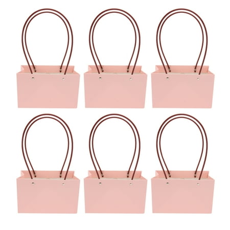HOMEMAXS 6pcs Portable Flower Box Waterproof Paper Handy Gift Bag Kraft Flower Handbag
HOMEMAXS 6pcs Portable Flower Box Waterproof Paper Handy Gift Bag Kraft Flower Handbag