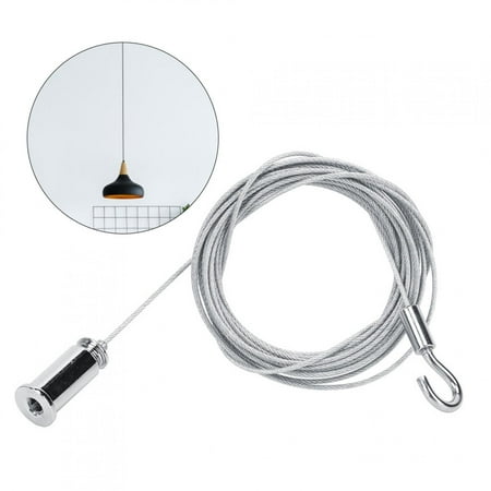 Mgaxyff Chandelier Steel Wire Pendant Lamp Steel Wire Chandelier Steel Wire Rope Ceiling Fixture Pendant Lamps Light Fittings Accessories
Mgaxyff Chandelier Steel Wire Pendant Lamp Steel Wire Chandelier Steel Wire Rope Ceiling Fixture Pendant Lamps Light Fittings Accessories