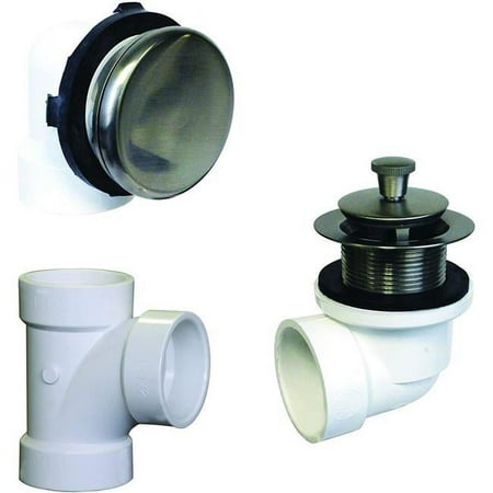 Illusionary Overflow Schedule 40 Pack PVC Plumbers with Pull & Drain Tub Seal Satin Nickel
Illusionary Overflow Schedule 40 Pack PVC Plumbers with Pull & Drain Tub Seal Satin Nickel