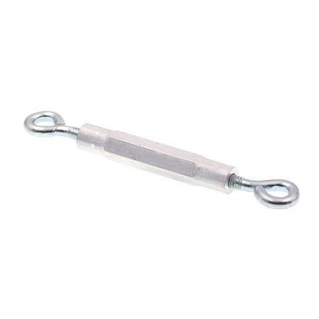 Prime-Line 9070126 Turnbuckles Eye-To-Eye 3/16 in. X 5-5/8 in. Zinc Plated Steel & Aluminum 10-Pack
Prime-Line 9070126 Turnbuckles Eye-To-Eye 3/16 in. X 5-5/8 in. Zinc Plated Steel & Aluminum 10-Pack