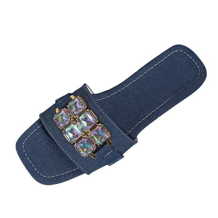 Matching Robe And Slippers for Women Women s Summer Fashion Rhinestone Slippers Flat Open Toed Flip Flops
Matching Robe And Slippers for Women Women s Summer Fashion Rhinestone Slippers Flat Open Toed Flip Flops