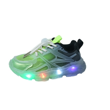 Girls Gradient Color LED Light Casual Shoes Breathable Lightweight Comfy Outdoor Non Slip Walking Shoes For Children Kids Sneakers Spring And Summer
Girls Gradient Color LED Light Casual Shoes Breathable Lightweight Comfy Outdoor Non Slip Walking Shoes For Children Kids Sneakers Spring And Summer
