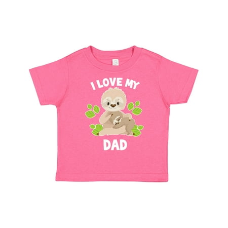 Inktastic Cute Sloth I Love My Dad with Green Leaves Gift Toddler Boy or Toddler Girl T-Shirt
Inktastic Cute Sloth I Love My Dad with Green Leaves Gift Toddler Boy or Toddler Girl T-Shirt