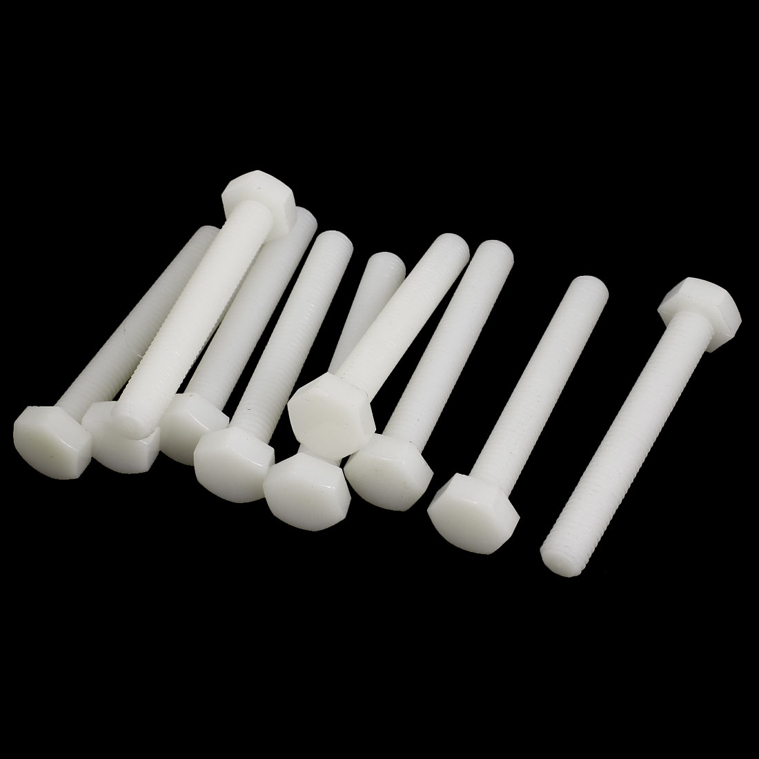 M10 x 70mm Full Thread Nylon Metric Hex Head Cap Screw Bolt Fasteners 10 Pcs Walmart Canada
