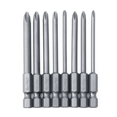GRJIRAC 8pc Sizes Alloy Steel Magnetic Cross Head Screwdrivers 75mm Length 6.35mm Handle
GRJIRAC 8pc Sizes Alloy Steel Magnetic Cross Head Screwdrivers 75mm Length 6.35mm Handle