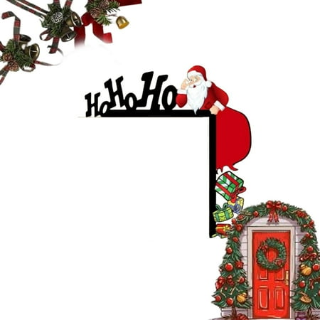 LUODU 2024 Wooden Christmas Door Corner Decoration: Christmas Door Top Frame Decoration Corner Decoration Wall Hand Painted Wooden Window Frame Wooden Santa
LUODU 2024 Wooden Christmas Door Corner Decoration: Christmas Door Top Frame Decoration Corner Decoration Wall Hand Painted Wooden Window Frame Wooden Santa