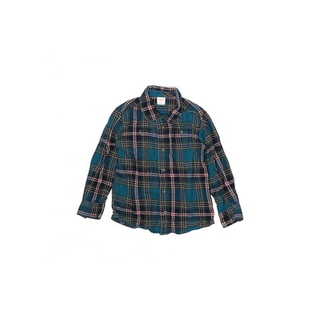 Pre-Owned Gymboree Girl s Size 4T Long Sleeve Button-Down Shirt