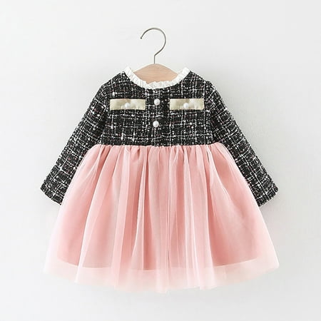 Toddler Girls Casual Dresses Autumn Winter Long Sleeve Plaid Prints Princess Lace Dance Party Dress Holiday Wear
Toddler Girls Casual Dresses Autumn Winter Long Sleeve Plaid Prints Princess Lace Dance Party Dress Holiday Wear