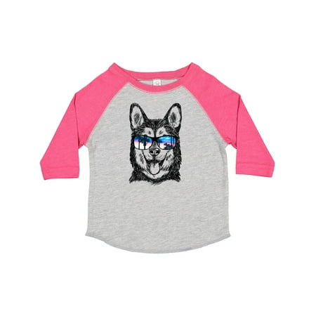 Inktastic Siberian Husky Sketch Portrait with Sunglasses Gift Toddler Boy or Toddler Girl T-Shirt
Inktastic Siberian Husky Sketch Portrait with Sunglasses Gift Toddler Boy or Toddler Girl T-Shirt