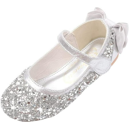 Girl s Adorable Bow Mary Jane Ballet Flat Glitter Princess Flower Girl Wedding Party Dress Shoes(Toddler/Little Kid)
Girl s Adorable Bow Mary Jane Ballet Flat Glitter Princess Flower Girl Wedding Party Dress Shoes(Toddler/Little Kid)
