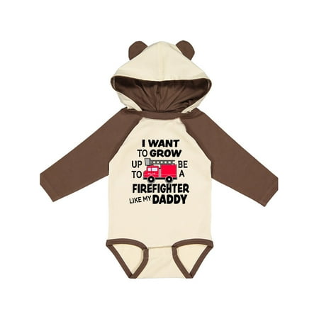 Inktastic I Want To Grow up To Be a Firefighter Like My Daddy Gift Baby Boy or Baby Girl Long Sleeve Bodysuit
Inktastic I Want To Grow up To Be a Firefighter Like My Daddy Gift Baby Boy or Baby Girl Long Sleeve Bodysuit
