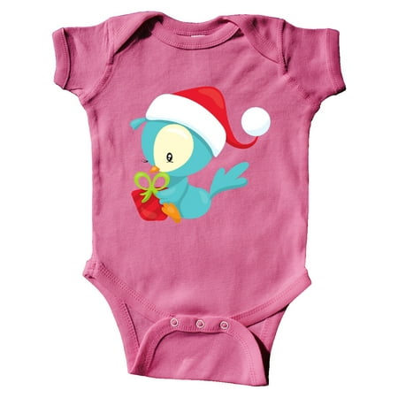 Inktastic Christmas Bird Blue Bird Bird With Present Gift Baby Boy or Baby Girl Bodysuit
Inktastic Christmas Bird Blue Bird Bird With Present Gift Baby Boy or Baby Girl Bodysuit