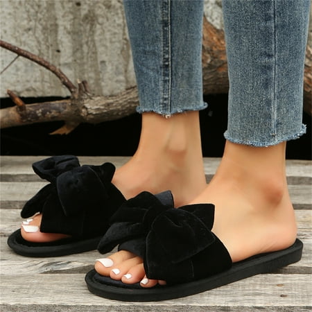 Gubotare Men Slippers Men s Furry Slippers Open Toe Fuzzy Slippers Memory Foam Fluffy House Slippers Black 8
Gubotare Men Slippers Men s Furry Slippers Open Toe Fuzzy Slippers Memory Foam Fluffy House Slippers Black 8