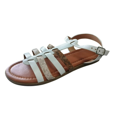 Blphud Walking Sandal T Strap Sandals for Women Heeled Wedge Slide Sandals Platform Sandals Comfortable Dressy Womens Slip on Sandals White 41
Blphud Walking Sandal T Strap Sandals for Women Heeled Wedge Slide Sandals Platform Sandals Comfortable Dressy Womens Slip on Sandals White 41