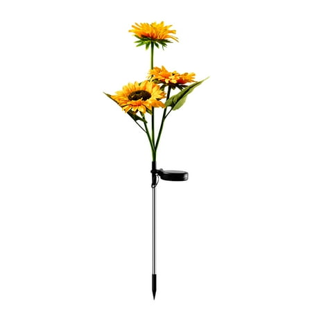 QUSENLON Solar Sunflower Lights with 3 Sunflower LED Solar Lights for Patio Lawn Lamps
QUSENLON Solar Sunflower Lights with 3 Sunflower LED Solar Lights for Patio Lawn Lamps