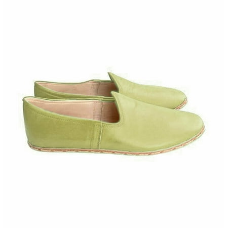Wear Sierra Handmade Shoes From Yemeni Leather (Honeydew 9.5-10)