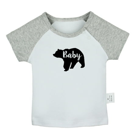 Baby Bear Novelty T shirt For Baby Newborn Babies T-shirts Infant Tops 0-24M Kids Graphic Tees Clothing (Short Gray Raglan T-shirt 6-12 Months)
Baby Bear Novelty T shirt For Baby Newborn Babies T-shirts Infant Tops 0-24M Kids Graphic Tees Clothing (Short Gray Raglan T-shirt 6-12 Months)