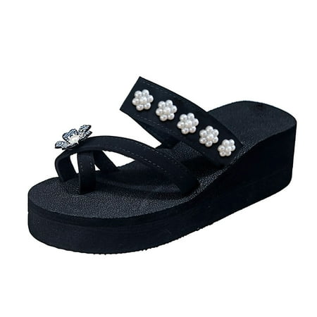 ZTTD Women s Summer Fashion Rhinestone Flowers Casual Platform Wedge Slippers Women s Slipper A
ZTTD Women s Summer Fashion Rhinestone Flowers Casual Platform Wedge Slippers Women s Slipper A