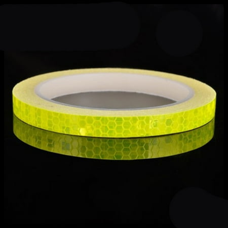 8M Reflective Tape Bike Bicycle Car Safety Reflective Stickers 10Mm