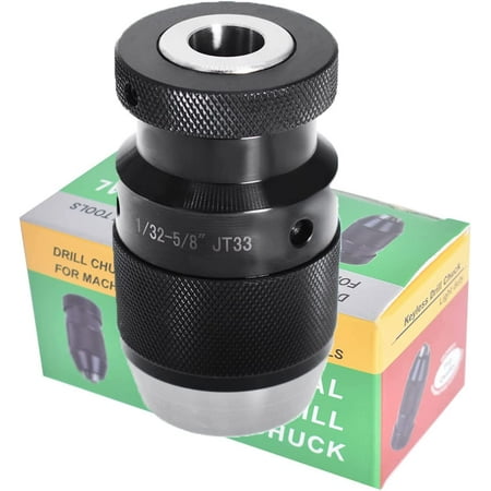 ALL-CARB 1/32 In- 5/8 In Keyless Super Heavy Duty Drill Press Chuck Replaces for JT33 Mount
ALL-CARB 1/32 In- 5/8 In Keyless Super Heavy Duty Drill Press Chuck Replaces for JT33 Mount