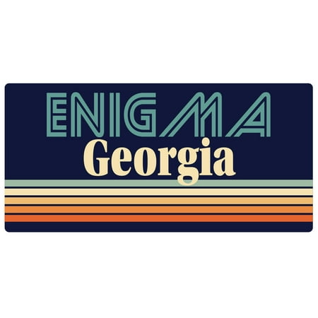 Enigma Georgia 5 x 2.5-Inch Fridge Magnet Retro Design