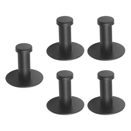 5 Pieces 304 Stainless Steel Bathroom Hooks No Drilling Home Decorative Bathroom black
5 Pieces 304 Stainless Steel Bathroom Hooks No Drilling Home Decorative Bathroom black