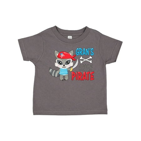 Inktastic Gran s Little Pirate Cute Raccoon with Sword Gift Toddler Boy or Toddler Girl T-Shirt 
Inktastic Gran s Little Pirate Cute Raccoon with Sword Gift Toddler Boy or Toddler Girl T-Shirt