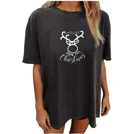 Corset Top Long Sleeve Workout Tops for Women Women s Vintage O-Neck Christmas Printed Pattern Casual Short Sleeve Tops Blouse Valentines Shirts for Women Savings Clearance White Shirts Gray S
Corset Top Long Sleeve Workout Tops for Women Women s Vintage O-Neck Christmas Printed Pattern Casual Short Sleeve Tops Blouse Valentines Shirts for Women Savings Clearance White Shirts Gray S