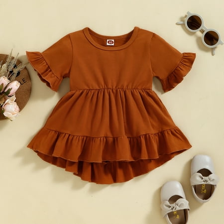 TOWED22 Toddler Girl Outfit Baby Boys Outfits Stripe Short Sleeve T-Shirt Tops Drawstring Jogger Shorts 2Pcs Summer Clothes Brown
TOWED22 Toddler Girl Outfit Baby Boys Outfits Stripe Short Sleeve T-Shirt Tops Drawstring Jogger Shorts 2Pcs Summer Clothes Brown